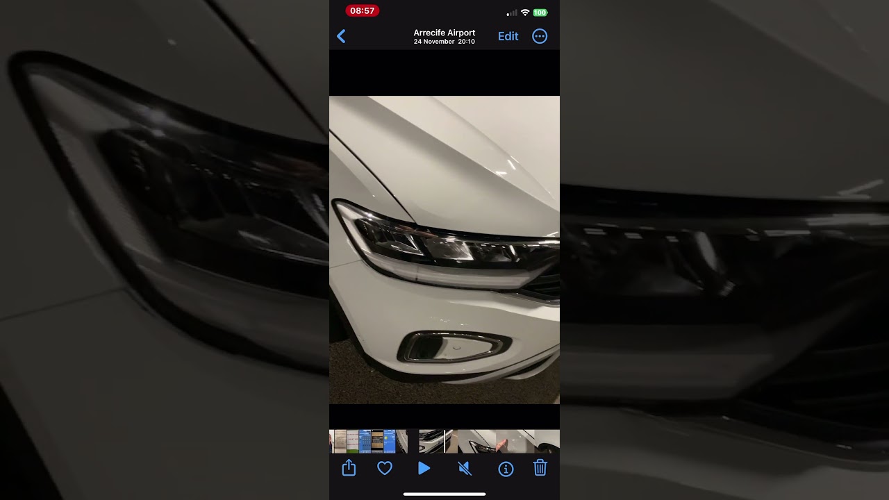 GoldCar in Lanzarote trying to rip me off! Here’s your pre existing damage before I drove the car.