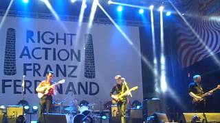 Franz Ferdinand - Outsiders live @ Sziget 2013 HD