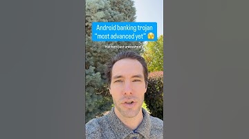 Android banking trojan “most advanced yet” 🫣 #cybersecurity #dataprivacy #dataprotection