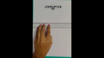 Grid kaise banaye art k liye #artist #arttrick #gridmethod #artist #technique #sketching #shorts
