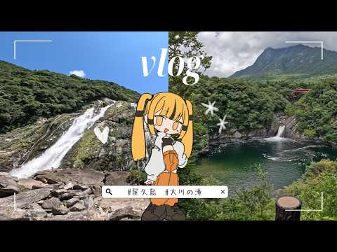 屋久島で滝を見てきたよ #Vlogの配信サムネイル