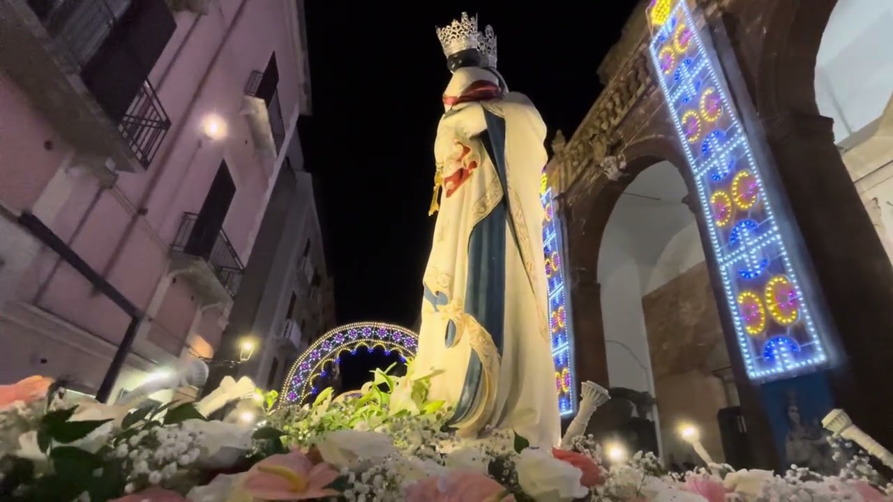 ( Trapani ) Entrata della Madonna di Trapani alla Cattedrale del 13/08/2025