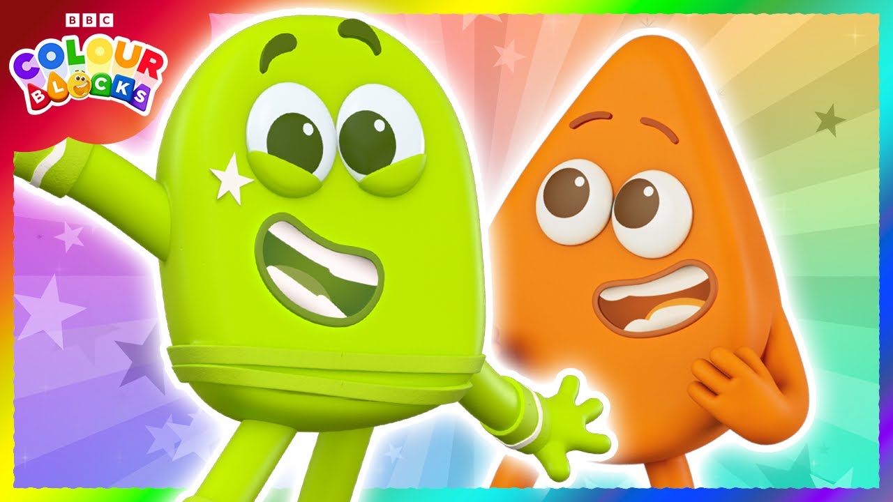 10 самых глупых моментов с раскрасками Colourblocks 🤣 | Дети изучают цвета | Colourblocks