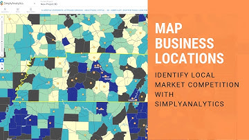 Map business names & locations to custom variables in SimplyAnalytics
