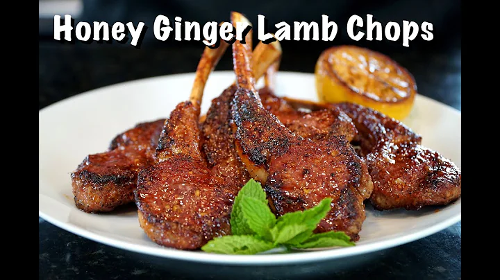 Delicious Easter Lamb Chops - Honey Ginger Lamb Ch...