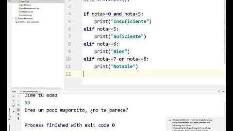 If con elif Nota de número a texto Programación Python TIC 4 ESO IES Monterroso