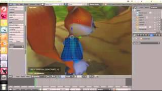 Modelado en Blender de un personaje (Conker)
