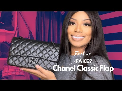 Real or Fake?: Chanel Classic Flap with Black Hardware 