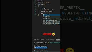 addition using scanf for beginners. #shorts #code #logicbuilder #programming #clanguage  #coding