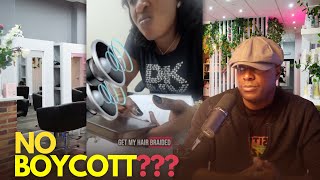 Racist Black American calls African Salon demanding services from only a Black American