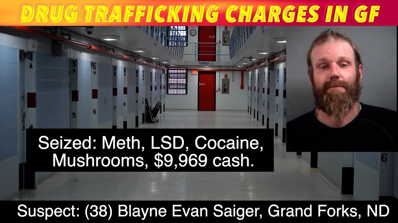 Grand Forks Man Facing Drug Trafficking Charges - YouTube