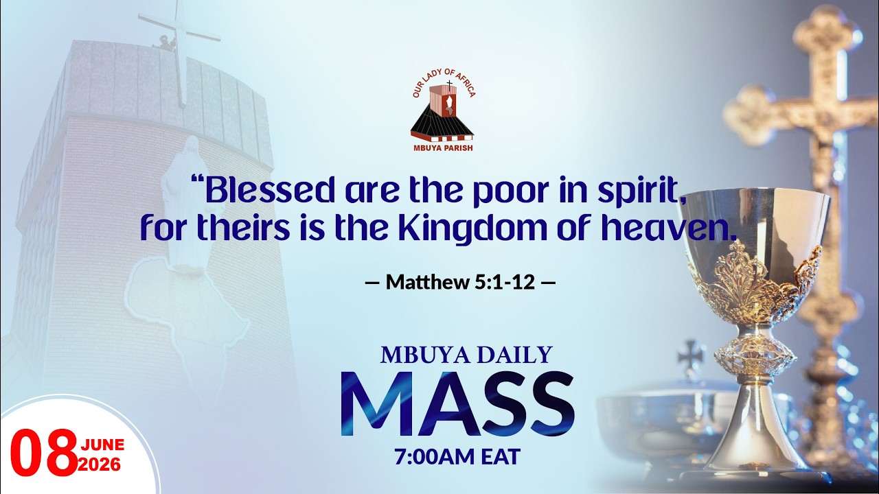 MONDAY OF THE TENTH WEEK IN ORDINARY TIME || Daily TV Mass, 08th June, 2026