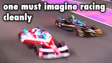 A bunch of f1 fans react to some very sensible formula e in jeddah