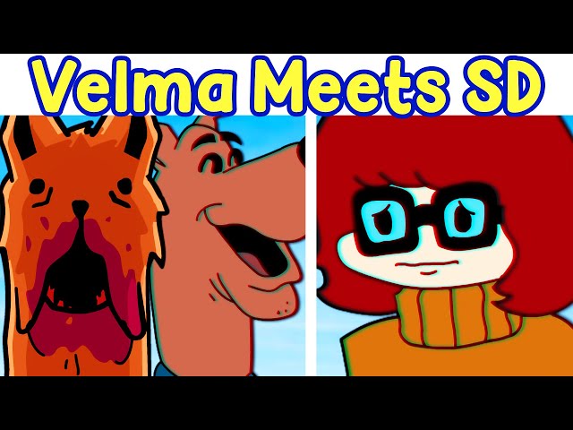 VELMA Vs SALSICHA DO SCOOBY-DOO! Velma Remaster Mod Friday Night Funkin -  Core 