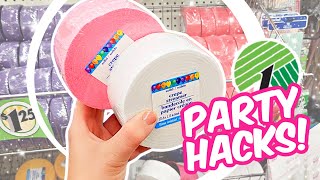 Grab $1 Party Supplies From the Dollar Store for these UNBELIEVABLE Party HACKS! | Krafts by Katelyn screenshot 3