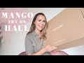 HUGE MANGO TRY ON WITH ME HAUL | LAURA MELHUISH-SPRAGUE