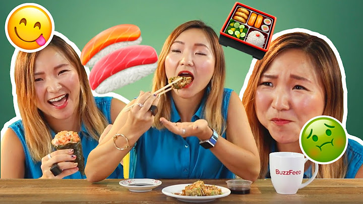 Japonesa prova sushis abrasileirados pela primeira vez