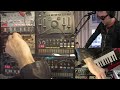 Fake life Synth Techno 120 BPM Korg Volca drum bass beat kick RK 100s 2 Keytar Dawless jamming