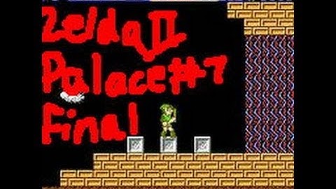 Zelda II Great Palace 7 with ending