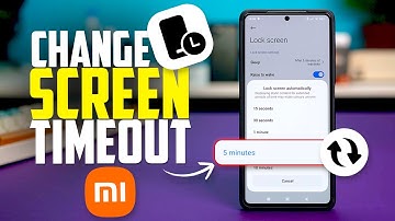 How to Change Screen Timeout on Xiaomi | Adjust Auto-Lock Screen Time on MIUI