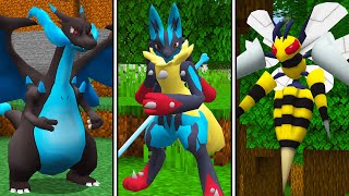 Testei os Pokémon Megas no Minecraft Pixelmon