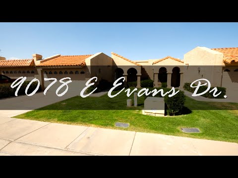9078 E Evans Dr., Scottsdale, AZ home video tour