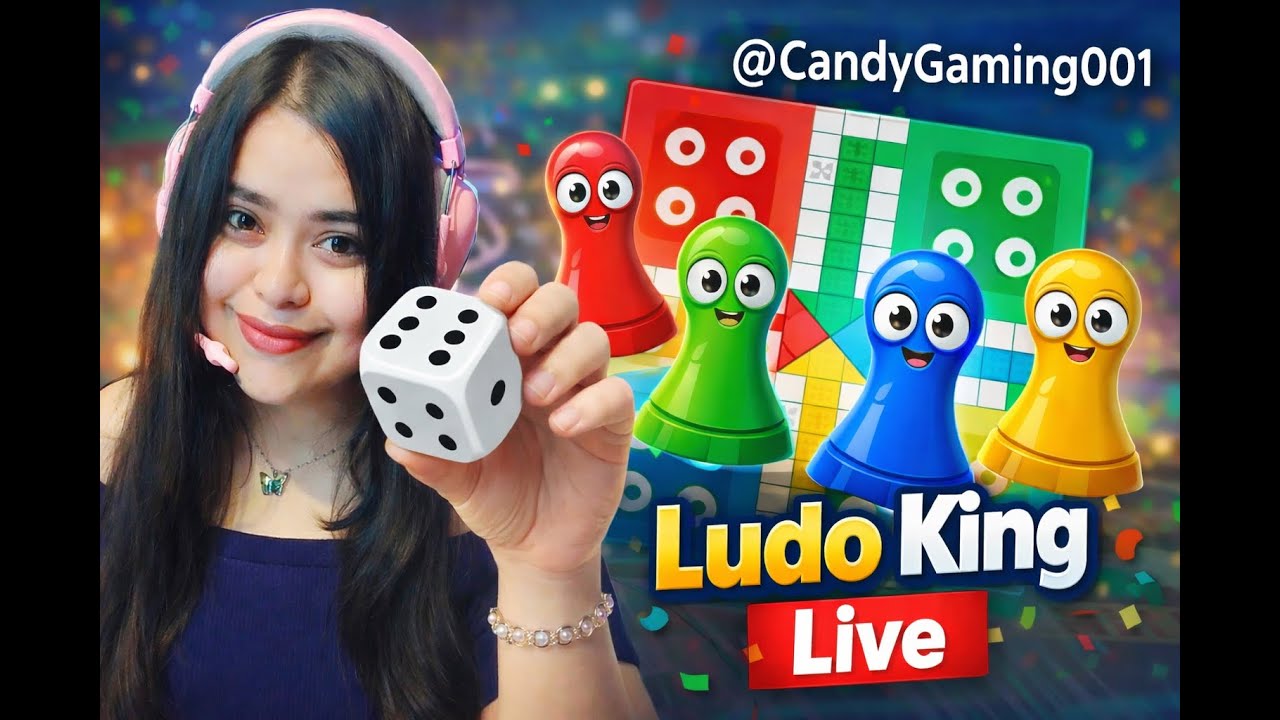 Ludo king Live Game @candygaming001 #ludo #Ludokinglive #shortslive #aviator #ludoshorts #girlgamer