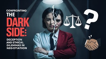 Confronting the Dark Side: Deception and Ethical Dilemmas in Negotiation - Chapter # 10 Explained