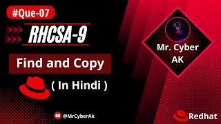 RHCSA Exam Questions || Find and Copy || RHEL9