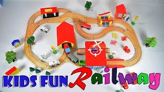 wooden train videos for toddlers