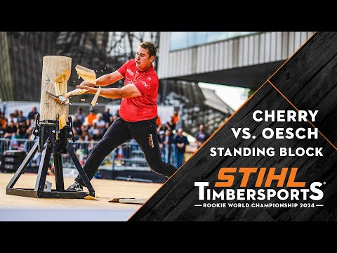 Rookie Titans Clash: Cherry vs. Oesch in Standing Block Heat at Rookie World Championship!