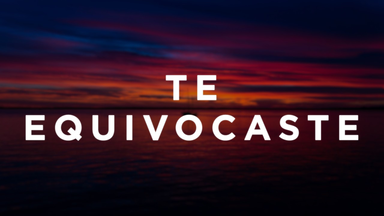 Yuridia - Te Equivocaste (Letra/Lyrics)