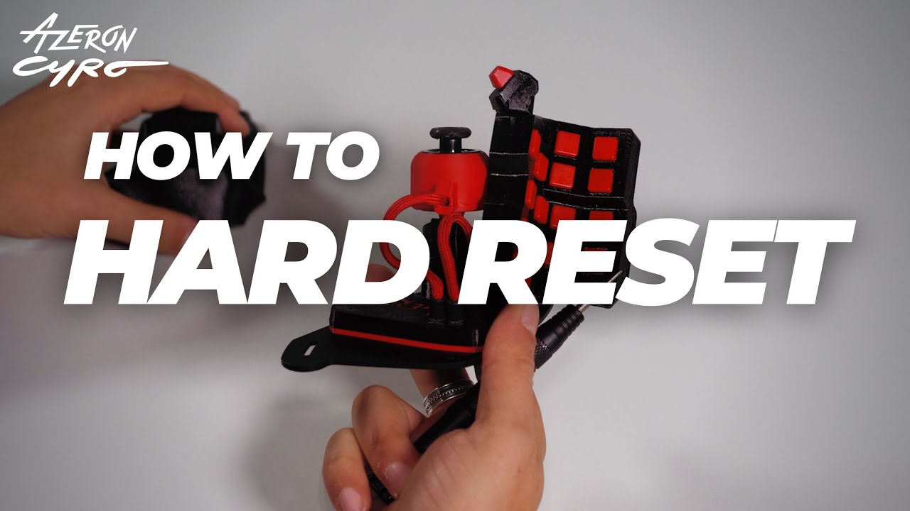 Azeron Cyro Hard Reset Guide 