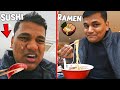Finally eating ramen  and sushi in japan day 5