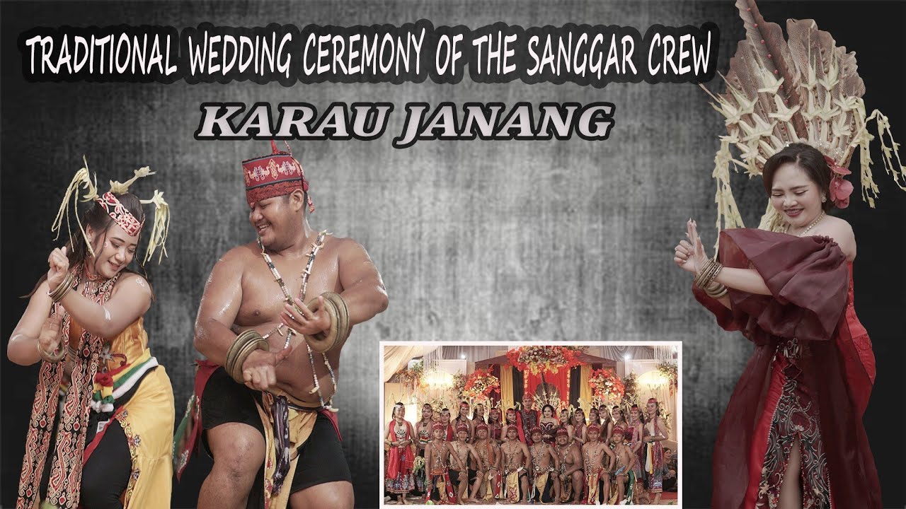 Acara Wurung Juwe Kru Sanggar Karau Janang || atraksi balian bulat di tampa