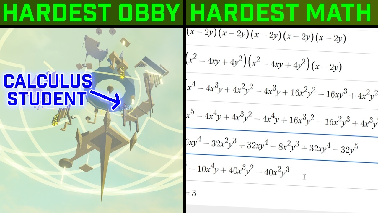 Calculus Student Vs. Math DCO: REMATCH! [Roblox]