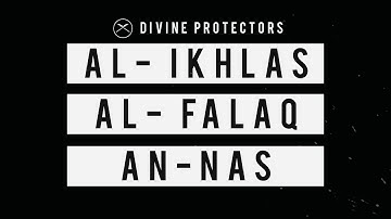 SURAHS AL IKHLAS, AL FALAQ, AN NAS   1 HOUR   ASMR سورة الاخلاص   المعوذتين  لمدة ساعة