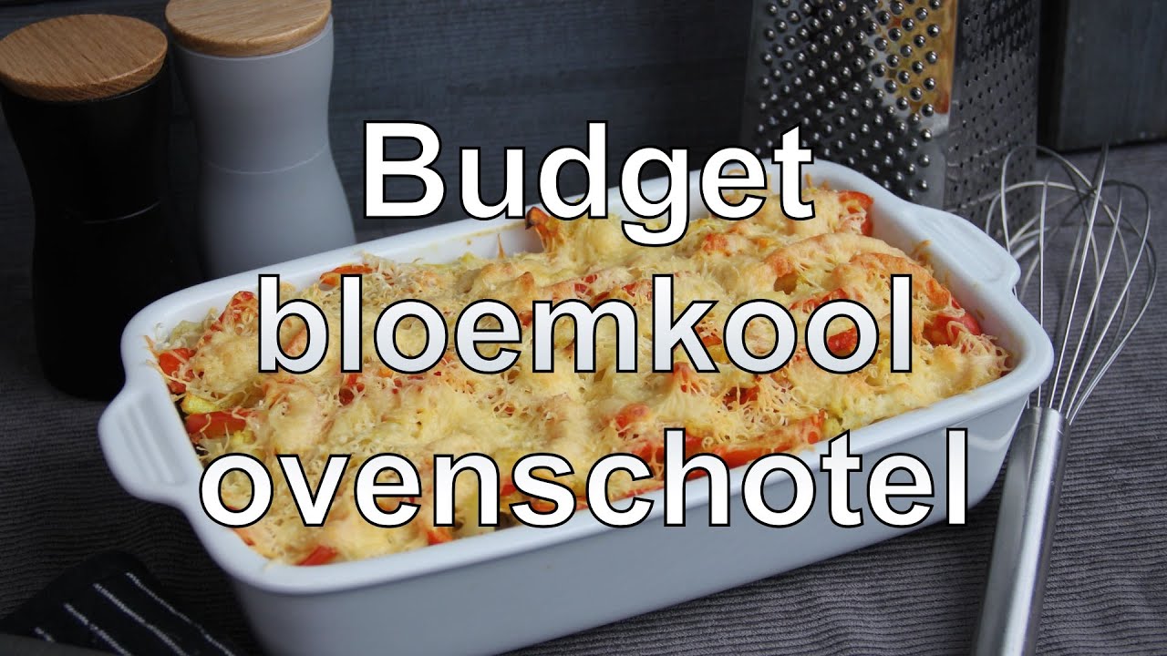 Budget bloemkool ovenschotel