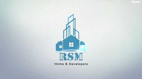 Do architecture logo reveal intros videos - Best Logo Animation service