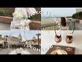 [vlog]お花を持って海までお出かけ/高校生最後の春休みの日/テラス席でのんびり/vlog