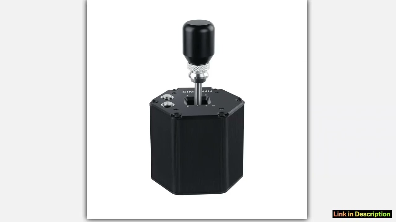 SIMSONN 6R H Simulator Gear Shifter USB Connection for Logitech G29G25G27G920 Shift Knob for PC Sim