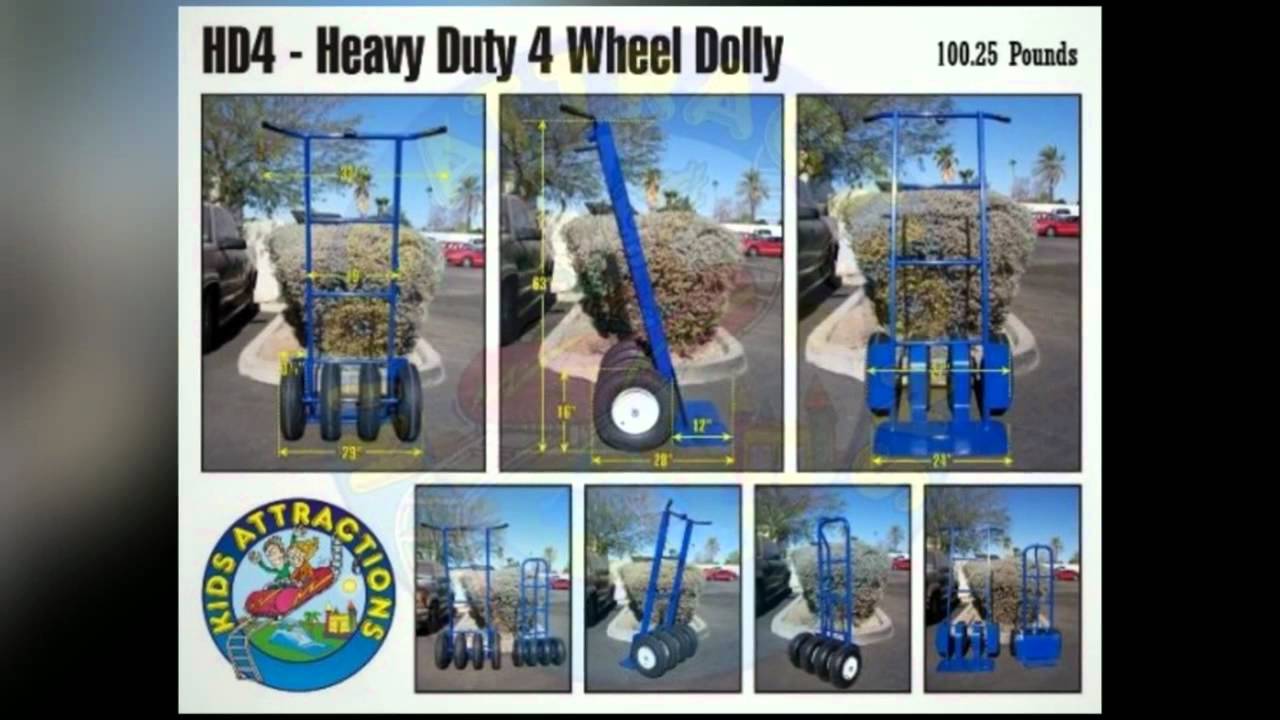 Bounce House Dolly, Moonwalk Dolly, Heavy Duty Dolly for Inflatable's