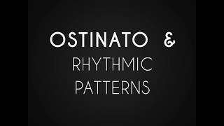 Ostinato & Rhythmic Patterns | A Multilevel Homeschool Activity