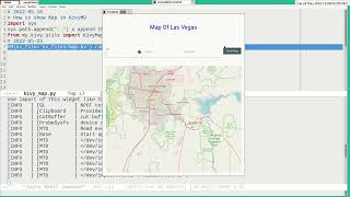 Python in Emacs 0047 - How to show Map in KivyMD by city name