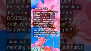 Bimbangnya Istri, serba salah#quotes #motivasi #storywa #story #katamutiara #kata² Bimbangnya Istri, serba salah#quotes #motivasi #storywa #story #katamutiara #kata²