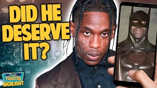 TRAVIS SCOTT DELETES INSTAGRAM AFTER GETTING TROLLED FOR BATMAN COSTUME | Double Toasted