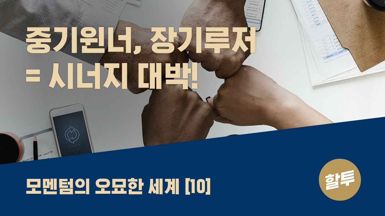 ⁣85. 모멘텀의 오묘한 세계 (10) - 중기 윈너, 장기 루저 주식, 시너지 대박