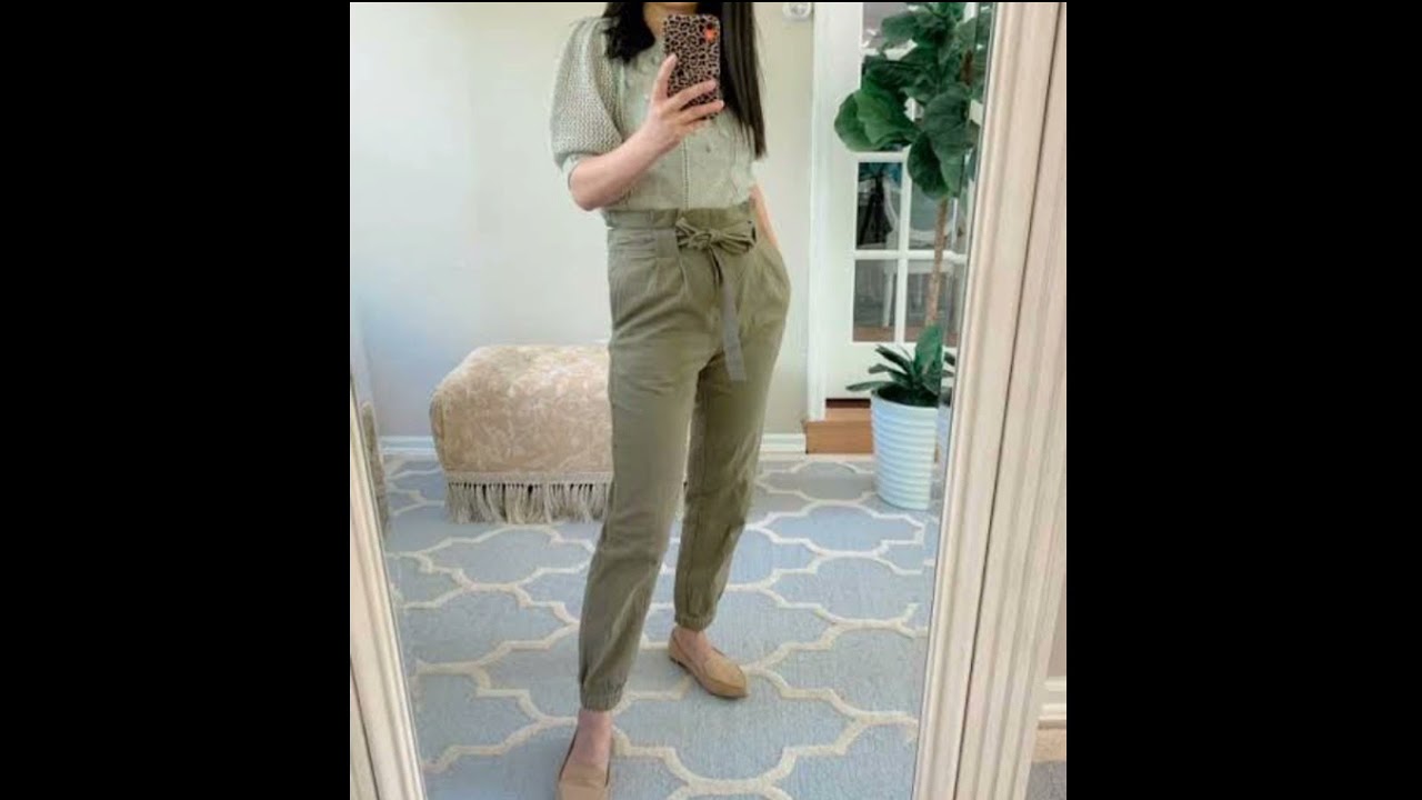 Hi Fashion latest designer stylish stretchable casual look Cargo Pant ARMY GREEN  OLIVE LIGHT Womens Cargo in Best Price