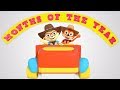 Months of the Year Song | 12 Months of the year | Easy Learning | WooHoo Rhymes 4K
