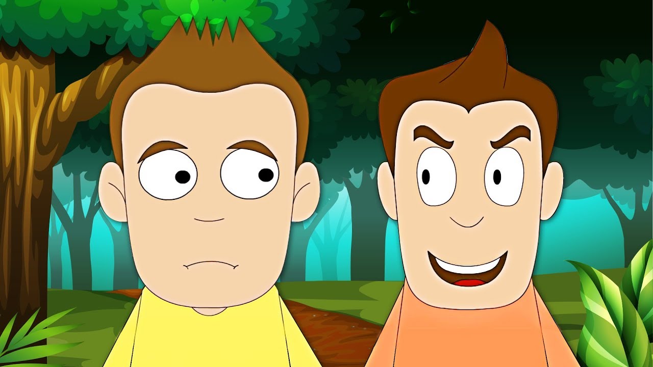 Aesop's Fables | The Two Travelers | HooplaKidz